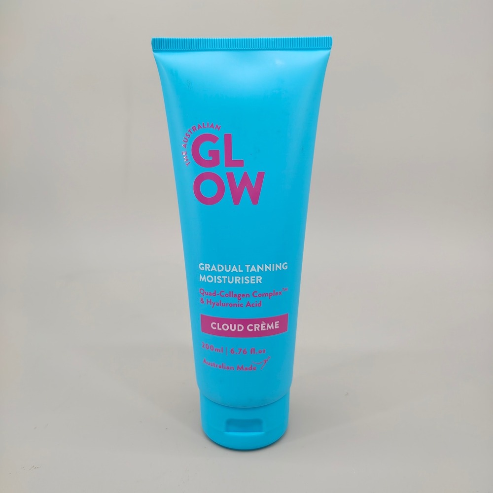 The Australian Glow Gradual Tanning Moisturiser Cloud Creme 200m Hyaluronic Acid